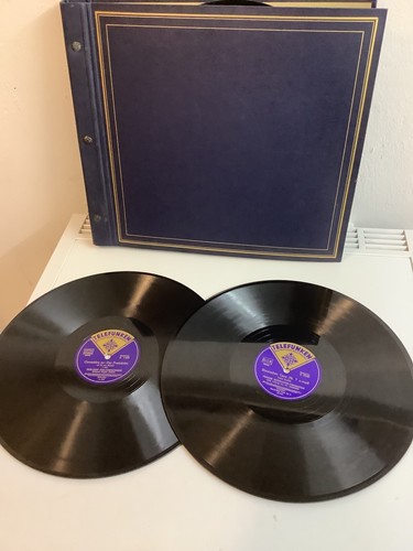 Alte schelllackplatten mit - schelllackplatten,