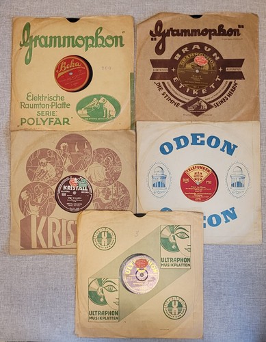 Schelllackplatten sammlung - 5, x