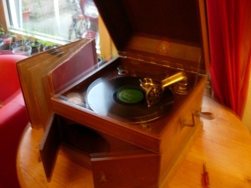 Antikes grammophon aus - antikes, grammophon.aus