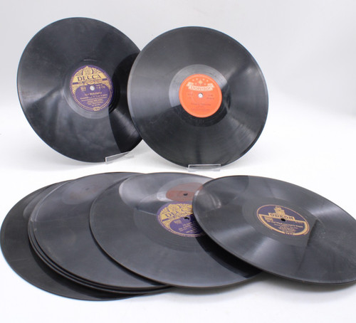 Konvolut 10x schelllackplatten - konvolut,